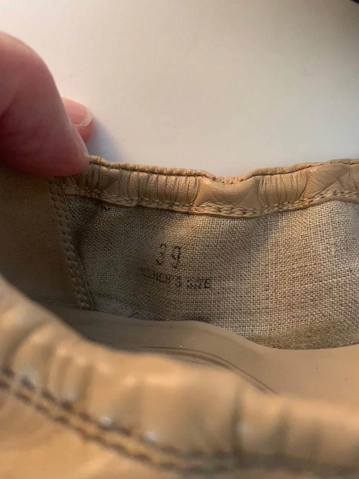 TODS Marrón Taupe "Dee" Puntera Gommino Zapatos de Conducción 39 Foto 4 de 4