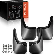 4Pcs Splash Guards Mud Flaps For Chevy Silverado 1500 07-13 2500HD 3500 3500HD