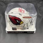 MARVIN HARRISON JR. Signed Arizona Cardinals Mini Helmet w/COA OSU