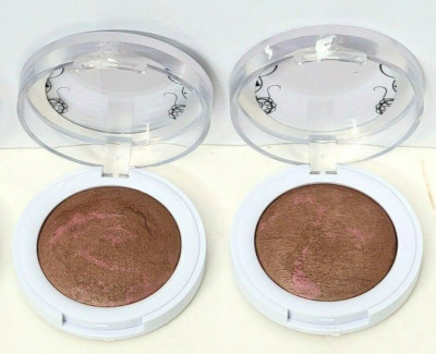 2 pk HARD CANDY BLUSH CRUSH BAKED BLUSHED 0.28 oz Bombshell 128