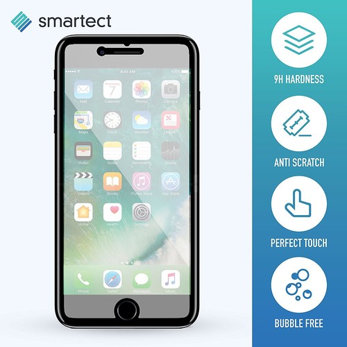 Smartect Premium iPhone 6/6s/7/8 Tempered Glass Screen Protector - UK STOCK! - Zdjęcie 4 z 7