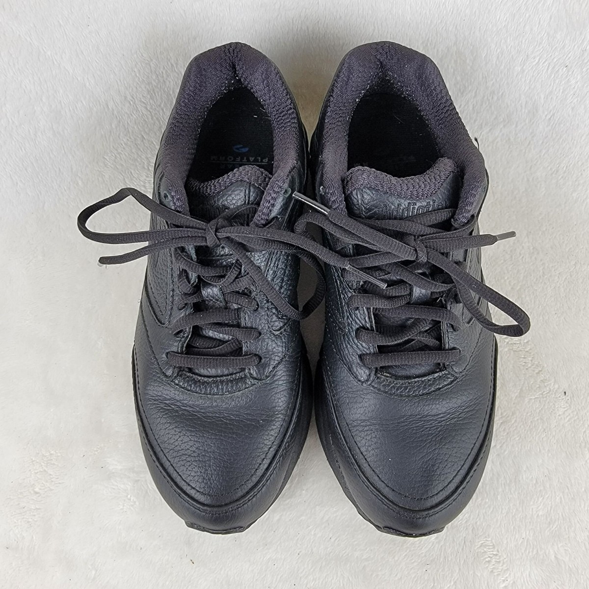 Brooks Mens Addiction Walker Black Lace Up Low Top Comfort  display picture 3