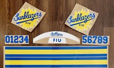 Florida International University / FIU Panther Football Sunblazer Full Decal Set