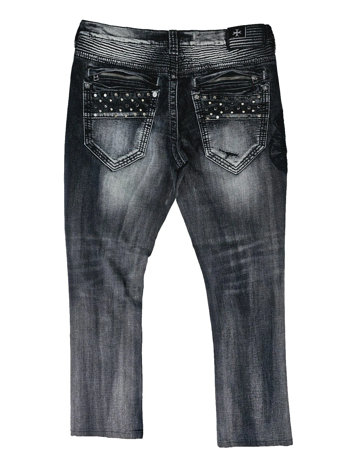 Jeans negros Affliction para Hombres