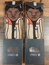 SET OF 2 STANCE Star Wars Sock-The Resistance2 Finn  Poe NWT Youth M 11-1 