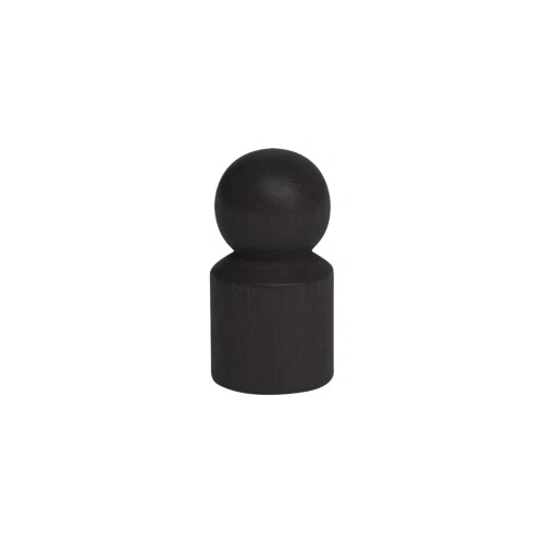 Destinokegel - klein - 15x29mm - schwarz : Staffelpreise - 200 Stück (pro Set) - Bild 2 von 3