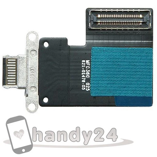 Ladebuchse Für Apple iPad Pro 11 2018 Anschluss Connector Flex Kabel Schwarz