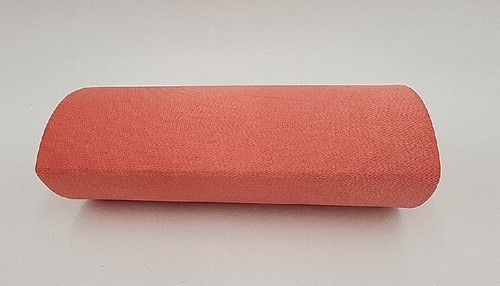 BVLGARI PARFUMS rosa corallo tessuto guscio rigido pochette borsa trucco Bulgari - Foto 5 di 16