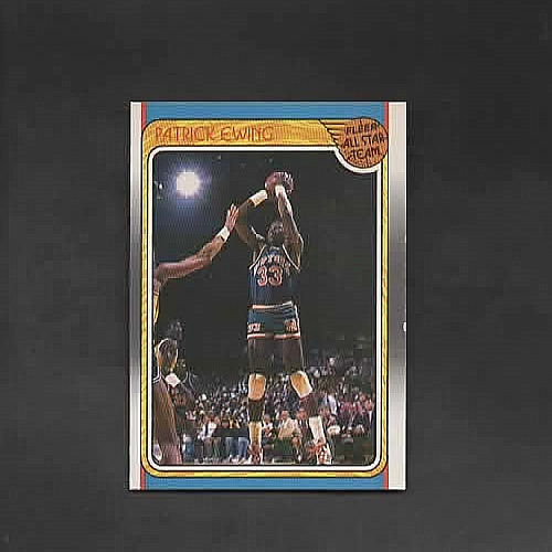 1988-89 Fleer #130 PATRICK EWING All Star Team ***HOFer***