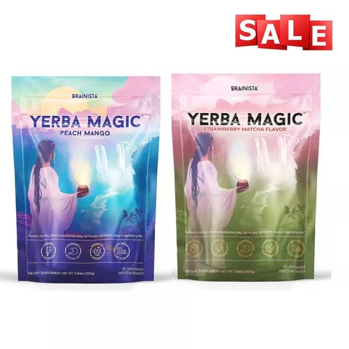 Yerba Magic|Yerba Mate Instant Tea Powder | Peach Mango Flavor | 30 Servings HOT - Picture 29 of 30