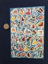 Disney Princess Stickers Roughly 50 Per Page - New