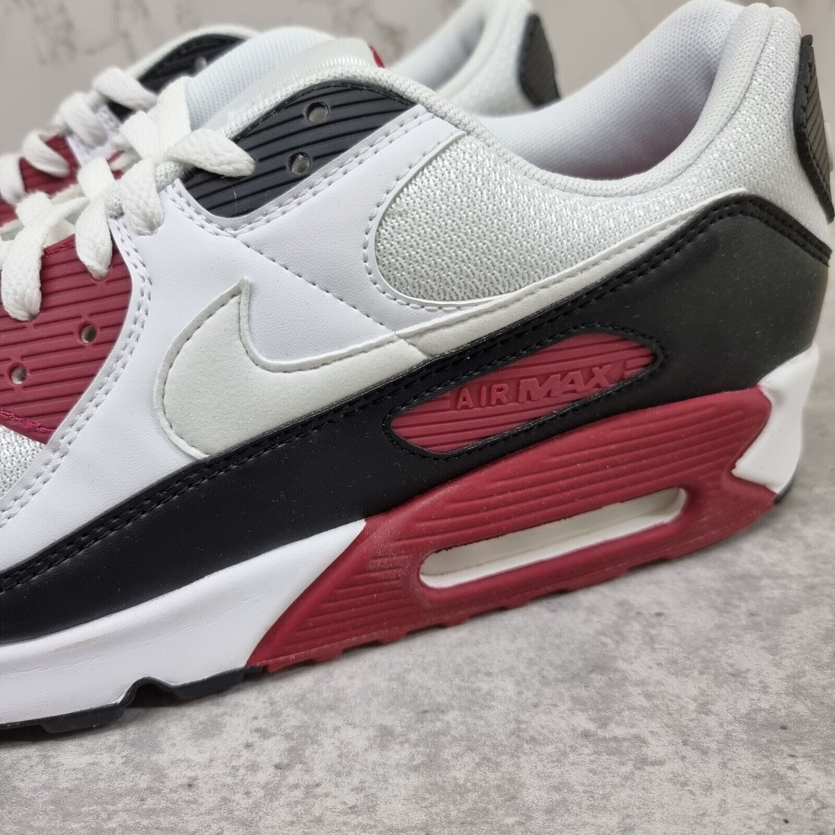 Nike Air Max 90 Recraft New Maroon Trainers (CT4352-104