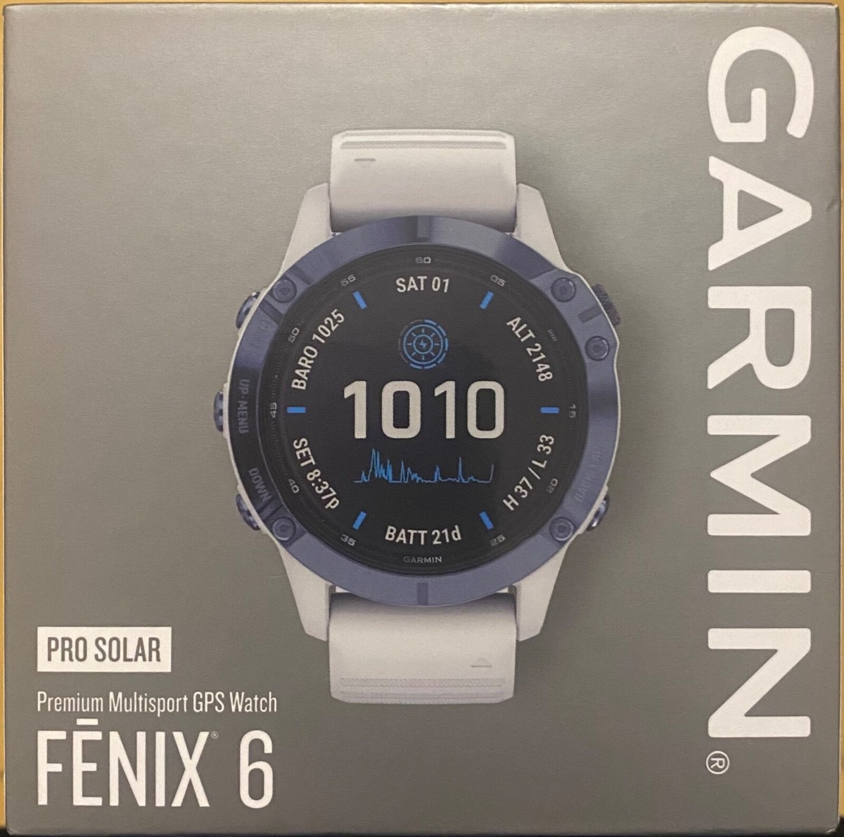 GARMIN FENIX PRO SOLAR SMART WATCH 47MM PREMIUM MULTI SPORT