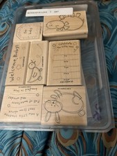 Stampin Up Bundled in Love set of 7 2007