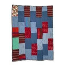 Handmade Patchwork Table Topper 29x38  