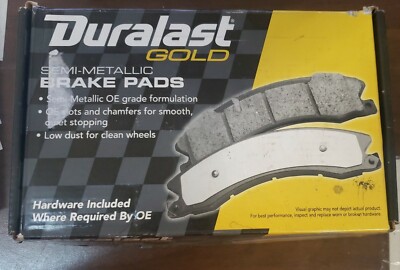Neu Duralast Gold DG1103 Semi-Metallic Bremsbeläge