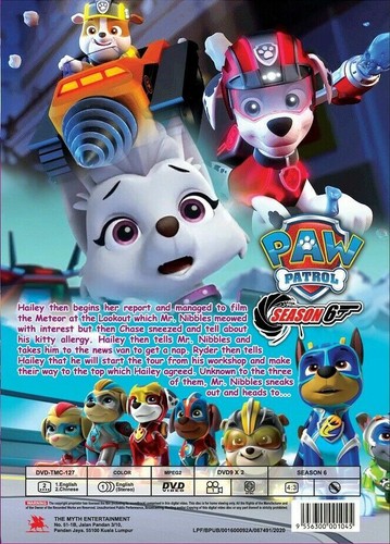 PAW PATROL SEASON 6 (VOL. 1-26 END) + EXTRA GIFT - Picture 2 of 2