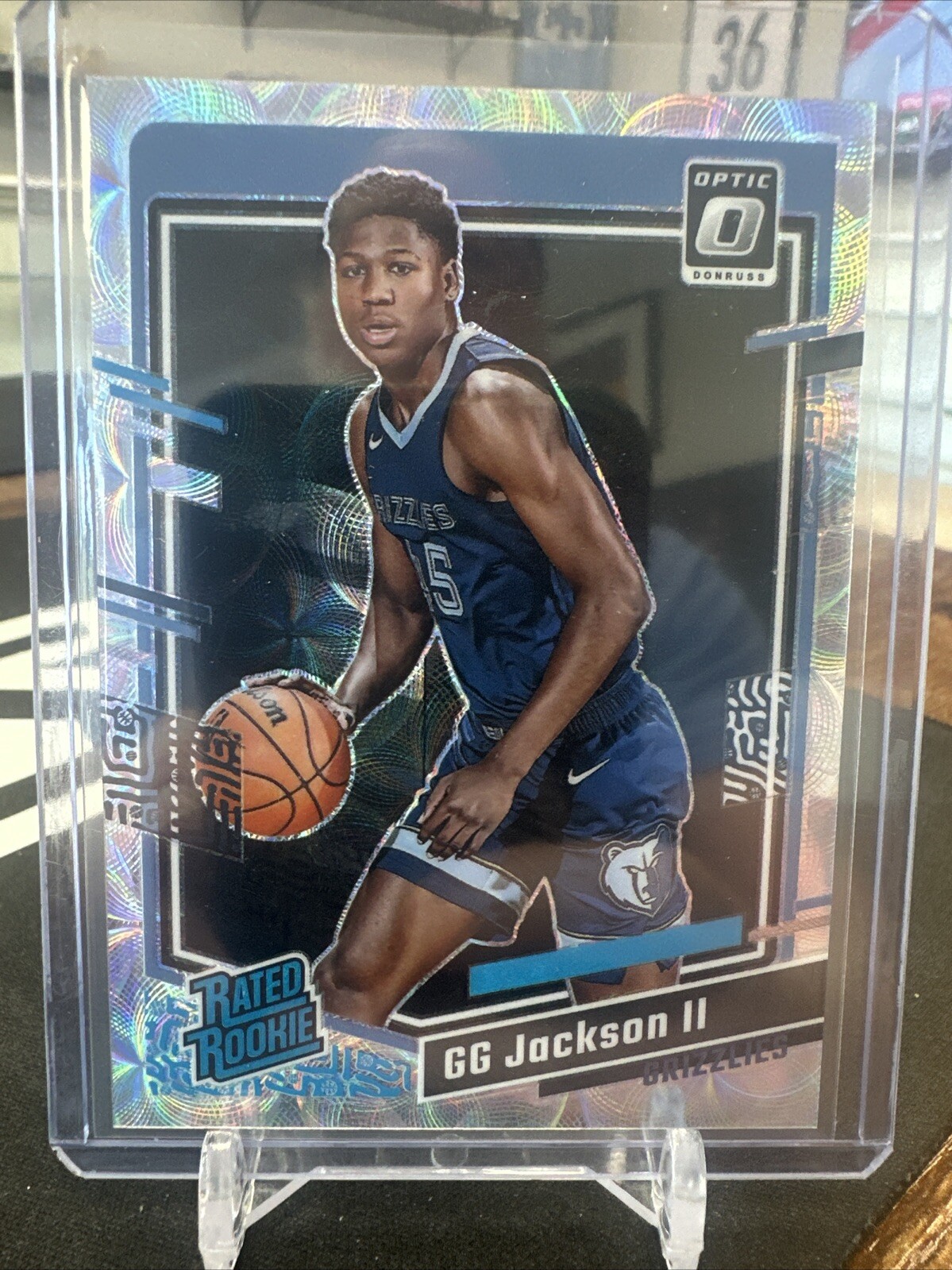 2023-24 Donruss Optic GG Jackson II #228 RC Rated Rookie Premium Box Set /249