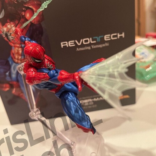 Kaiyodo Revoltech Amazing Yamaguchi Spider-Man Ver.2.0 Action Figure PVC Gifts - Picture 6 of 19