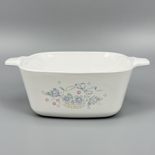 Corning Ware Country Cornflower 700ml P-43-B Casserole Dish No Lid Corningware