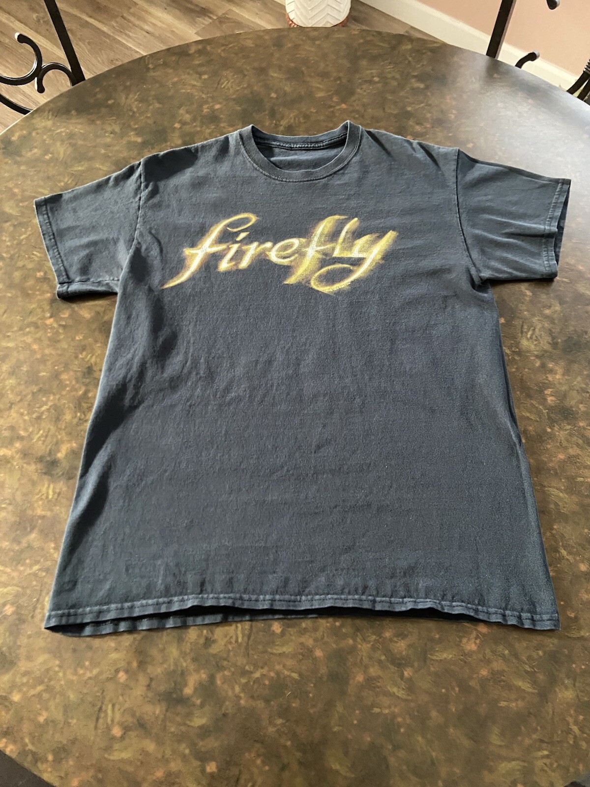 Firefly Serenity Fox Vintage Y2K Space Western Drama Tee Small