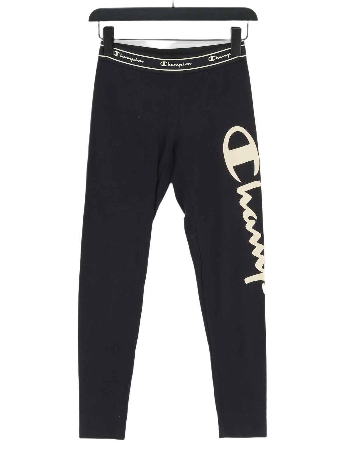 ALTRA Leggings donna Champion XS nero grafica 100% altro lunghezza intera