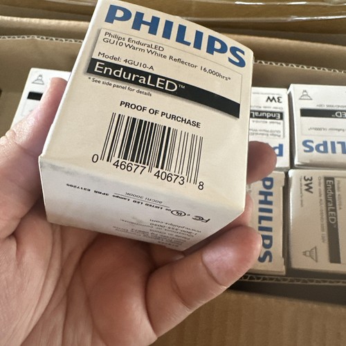 9 PACK PHILIPS EnduraLED 3W 120V MR16 GU10 Soft White Light Bulb - Picture 3 of 7