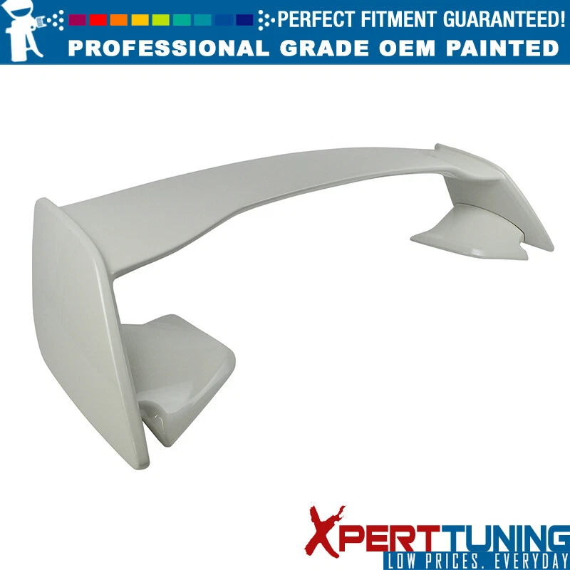 Fits 12-16 Impreza 15-21 WRX STI Painted Trunk Spoiler #K1X Crystal White Pearl - Imagem 3 de 4
