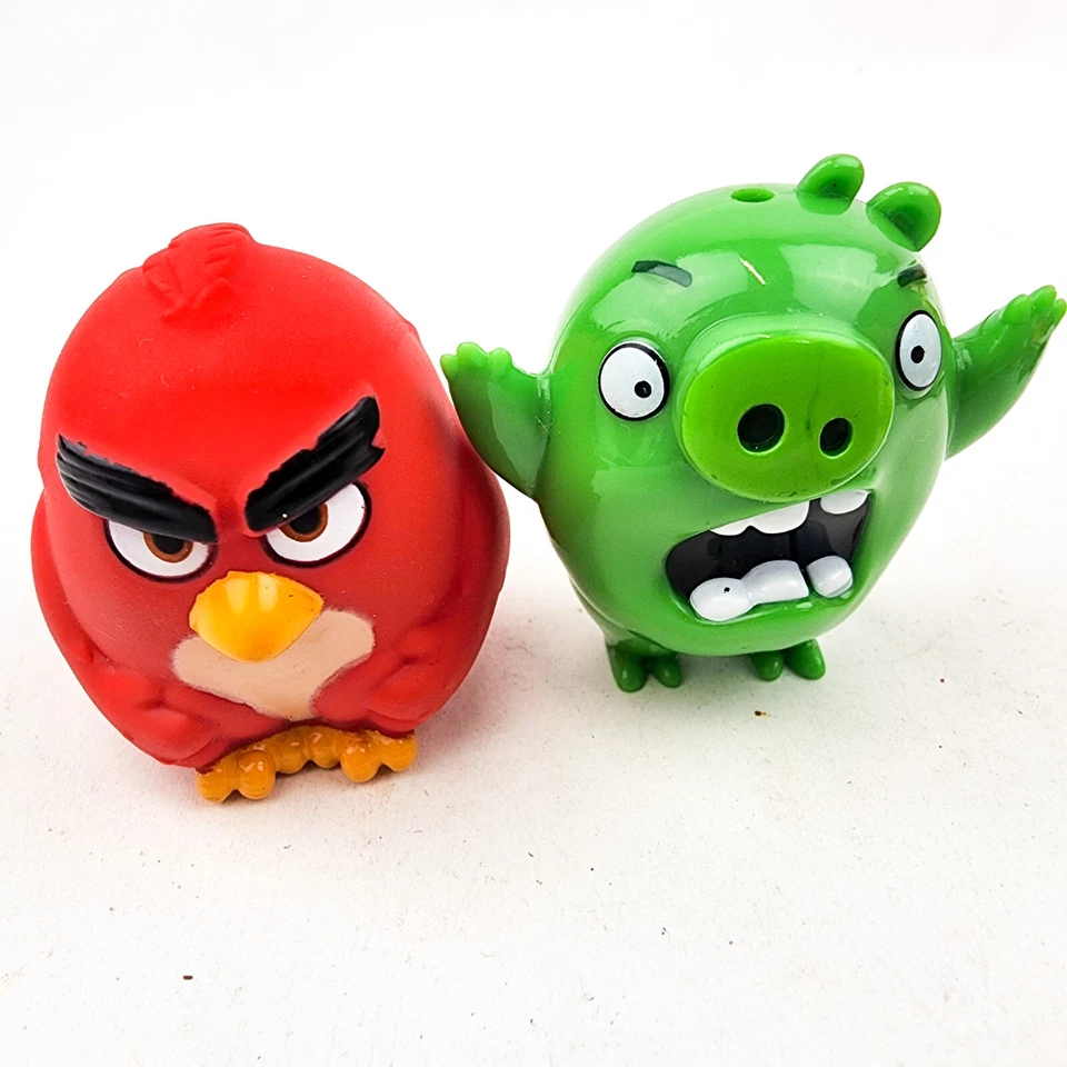 Angry Birds Pig City Strike Lote Lanzador y Piezas Mixtas Repuesto Incompleto Foto 4 de 4