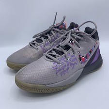 NIKE KYRIE FLYTRAP ll Grey/Violet BASKETBALL SNEAKER US 5.5 Youth