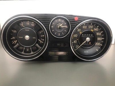 Mercedes w111,113タコメータ– Instrument Cluster Speedometer 200 Km/H for Mercedes W114 W115 | eBay