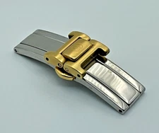 12MM ORIGINAL GUCCI WATCH DEPLOYMENT BUCKLE WITH LINKS FOR 9200L YELLOW BRACELET