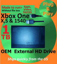 1TB Portable External USB 3.0 Hard Drive Storage HDD for Xbox One all Models