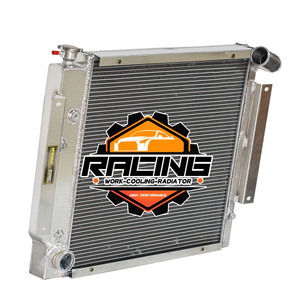 Aluminum Radiator Fits International Scout II V8 Engine 1971-1980 1972 1973 1974 - Image 2 of 4