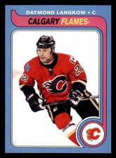 2008-09 O-Pee-Chee 1979-80 Retro #360 Daymond Langkow Calgary Flames