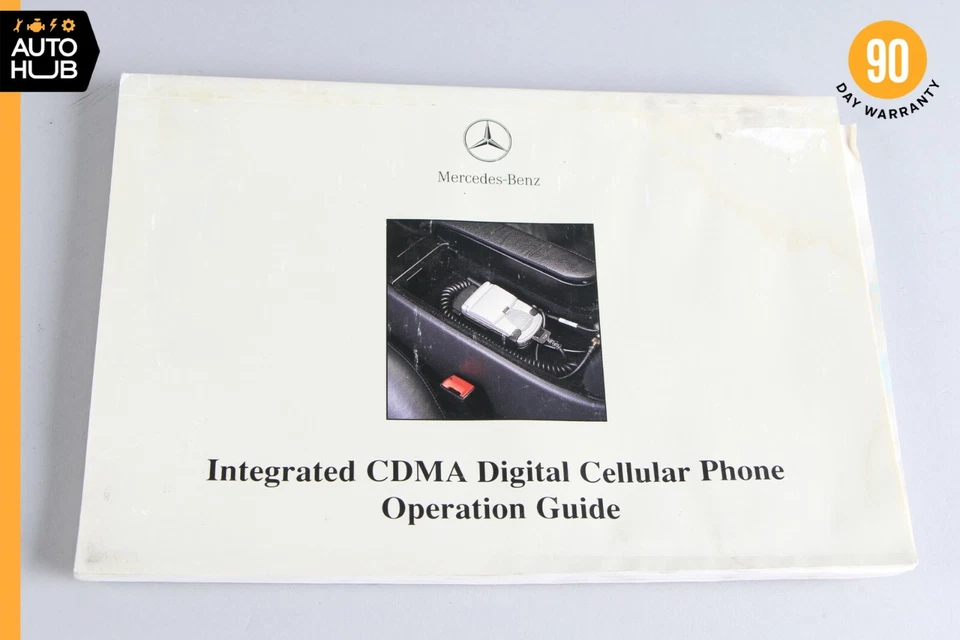 Mercedes-Benz W208 CLK320 2001 manual del propietario conjunto de libro fabricante de equipos originales Foto 4 de 4