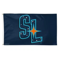 SUGAR LAND SPACE COWBOYS "SL" 3'X5' DELUXE FLAG NEW WINCRAFT 🤠