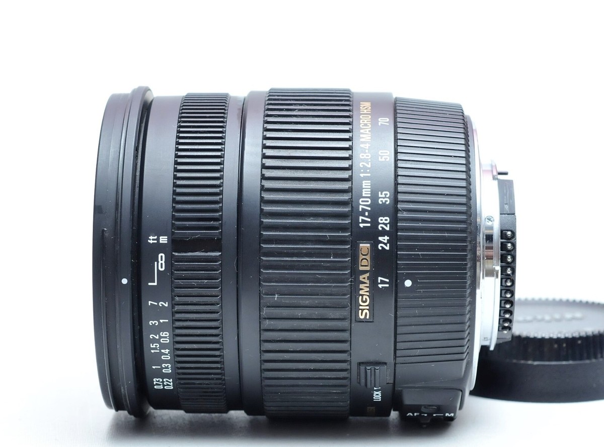 Sigma 17-70mm f/2.8-4 DC Macro OS HSM Lens for Nikon F 6835 Sigma 17-70mm f/2.8-4 DC Macro OS HSM Lens for Nikon F 6835