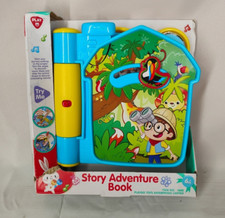 NIB Playgo Story Adventure Book Musical Ages 6m Tested  Works Video