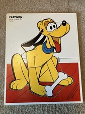 WOODEN PUZZLE PLAYSKOOL PLUTO
