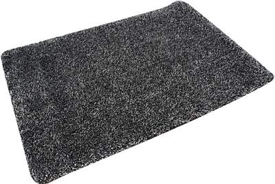 Schmutzfang Matte MAGIC CLEAN schwarz weiss 70x46 cm Fussmatte Vorleger waschbar
