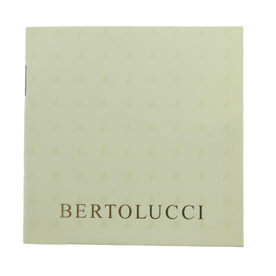BERTOLUCCI INTERNATIONAL DIRECTIONS FOR USE- QUARTZ WATCH BOOKLET