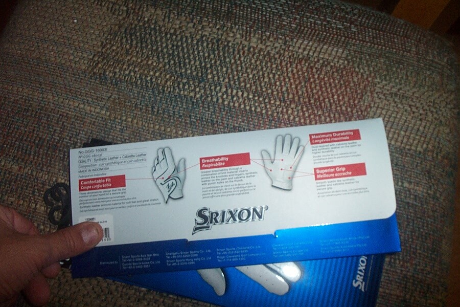 3 BRAND NEW Srixon All Weather Mens LH XL Gloves | eBay