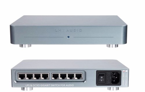 LHY Fever 8Port Network Switch Full Linear DC Power Supply SC cut OCXO 110V 220V - 第 2/6 張圖片