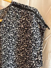 Haut Court Comptoir Des Cotonniers Taille 38 - Coton Et Soie, Noir, Occasion Très Bon état