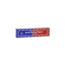 Bausch BK80 Arti-Check Articulating Paper Strips Straight Red/Blue .0016" 200/Pk
