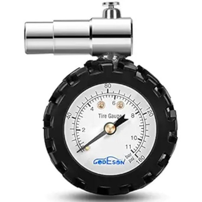 #ad Presta Valve Bicycle Tire Pressure Gauge 0 160psi and 0 11bar $21.99