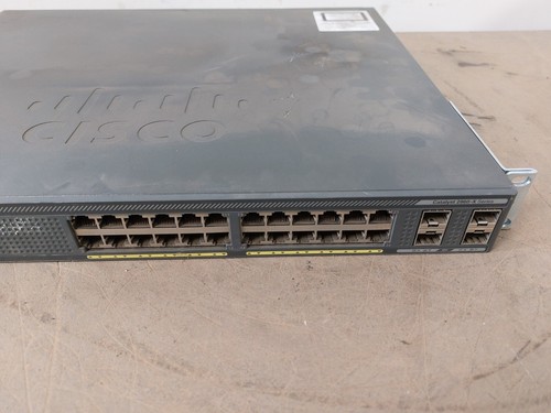 Cisco Catalyst WS-C2960X-24PS-L 24-portowy przełącznik gigabitowy przetestowany - Zdjęcie 3 z 7