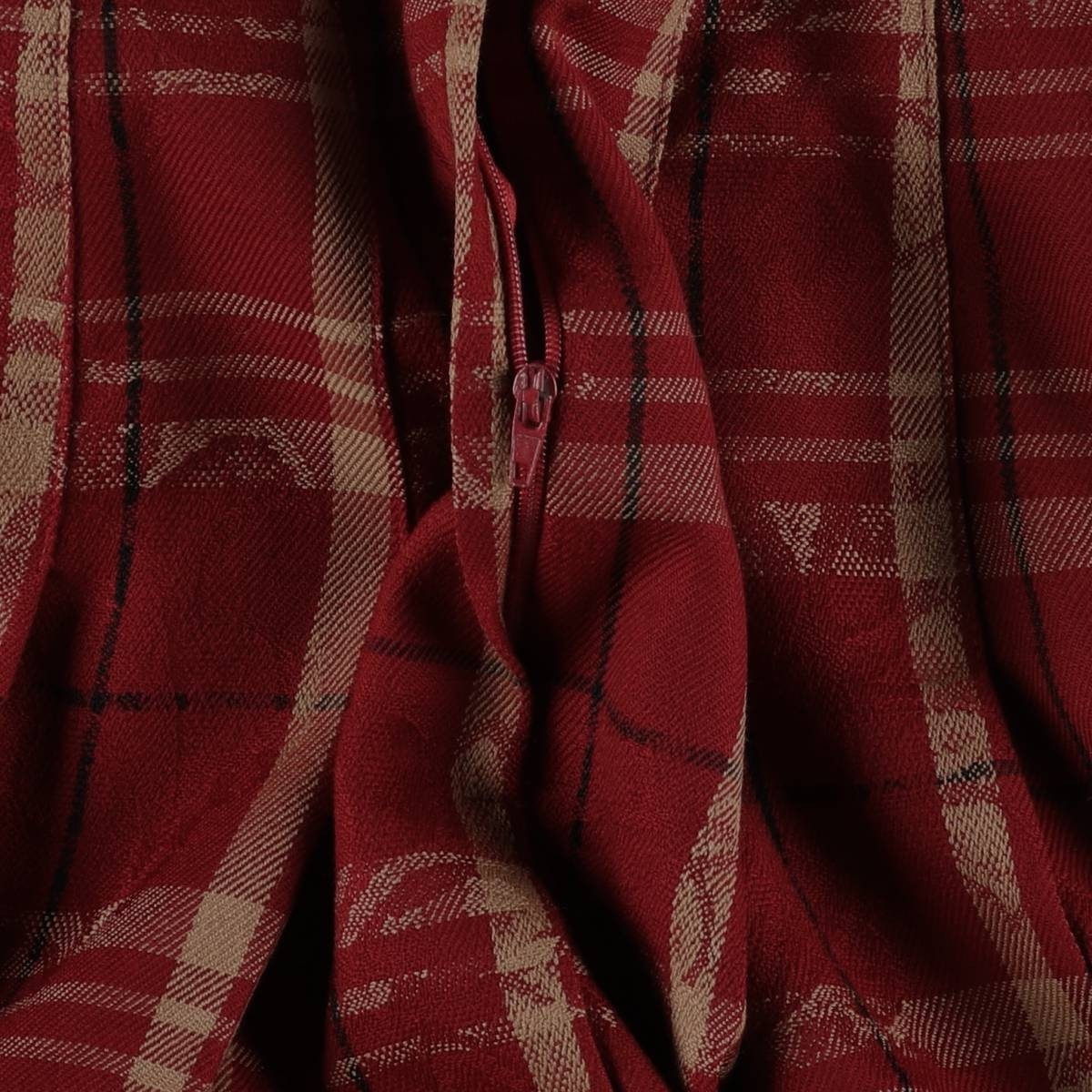 Vintage Pendleton Check Pattern Botanical Pattern… - image 4