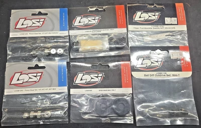 Losi Mini T 1.0 Vintage Parts Lot LOSB1230 LOSB1129 LOSB1068 LOSB1066 LOSB4563 - Image 1 of 4